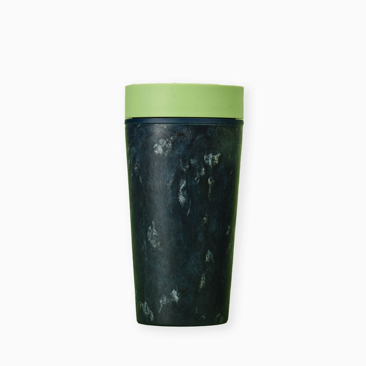 Travel Cup-RFC-12OZ-PI-GREEN - Recycled Fabric Cup 12oz Green-Circular & Co