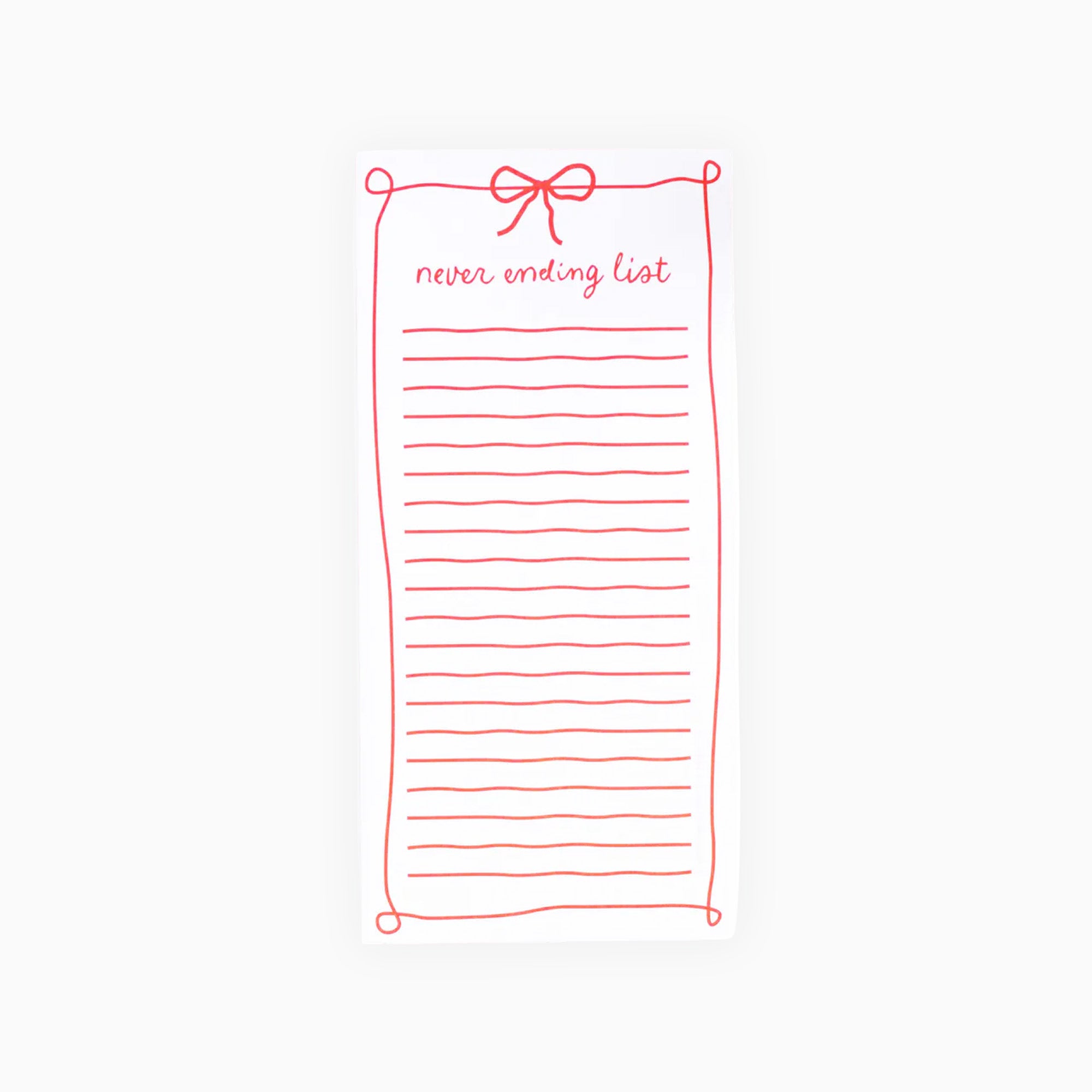 List Pad-PAD-TDL-NEL-1021 - Never Ending To Do List Pad-Good Tuesday