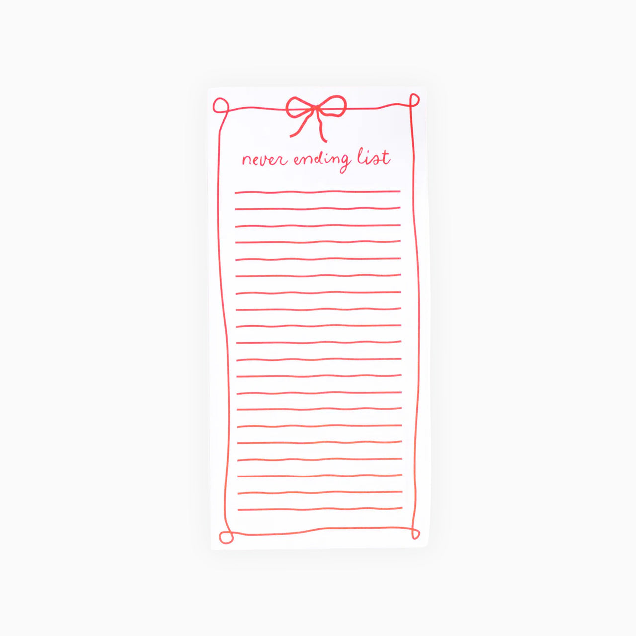 List Pad-PAD-TDL-NEL-1021 - Never Ending To Do List Pad-Good Tuesday