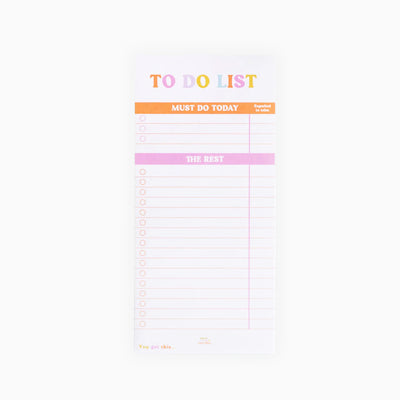 You Got This To Do List Pad - Whistlefish