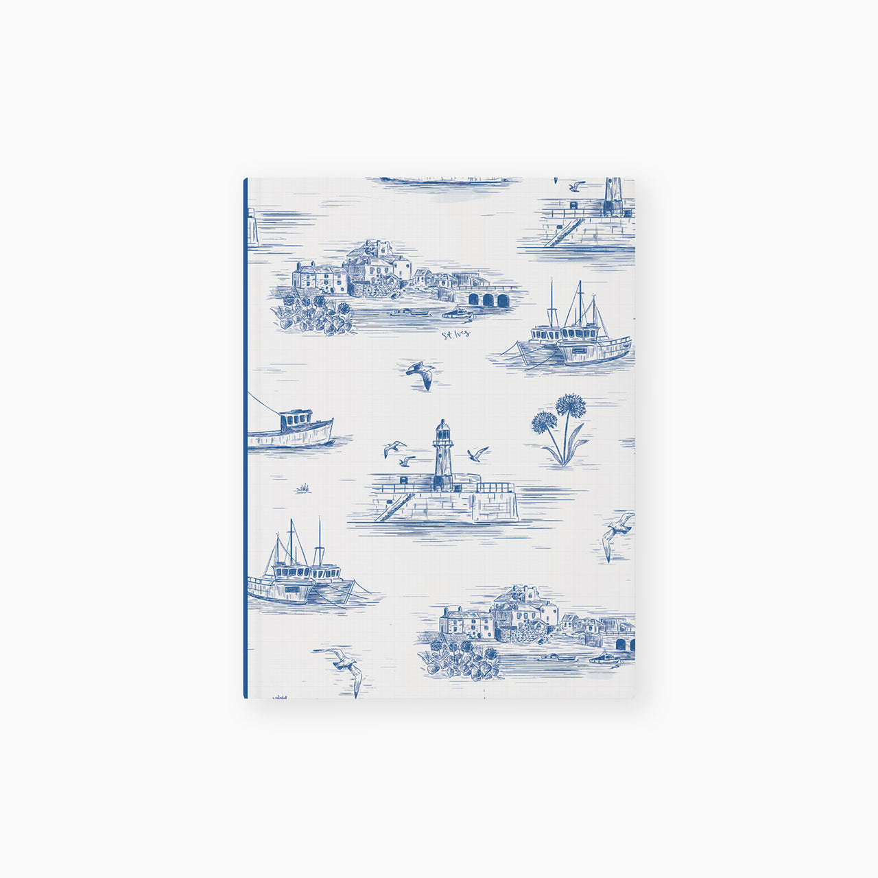 Notebook-WNB59 - St Ives Toile Notebook-Whistlefish
