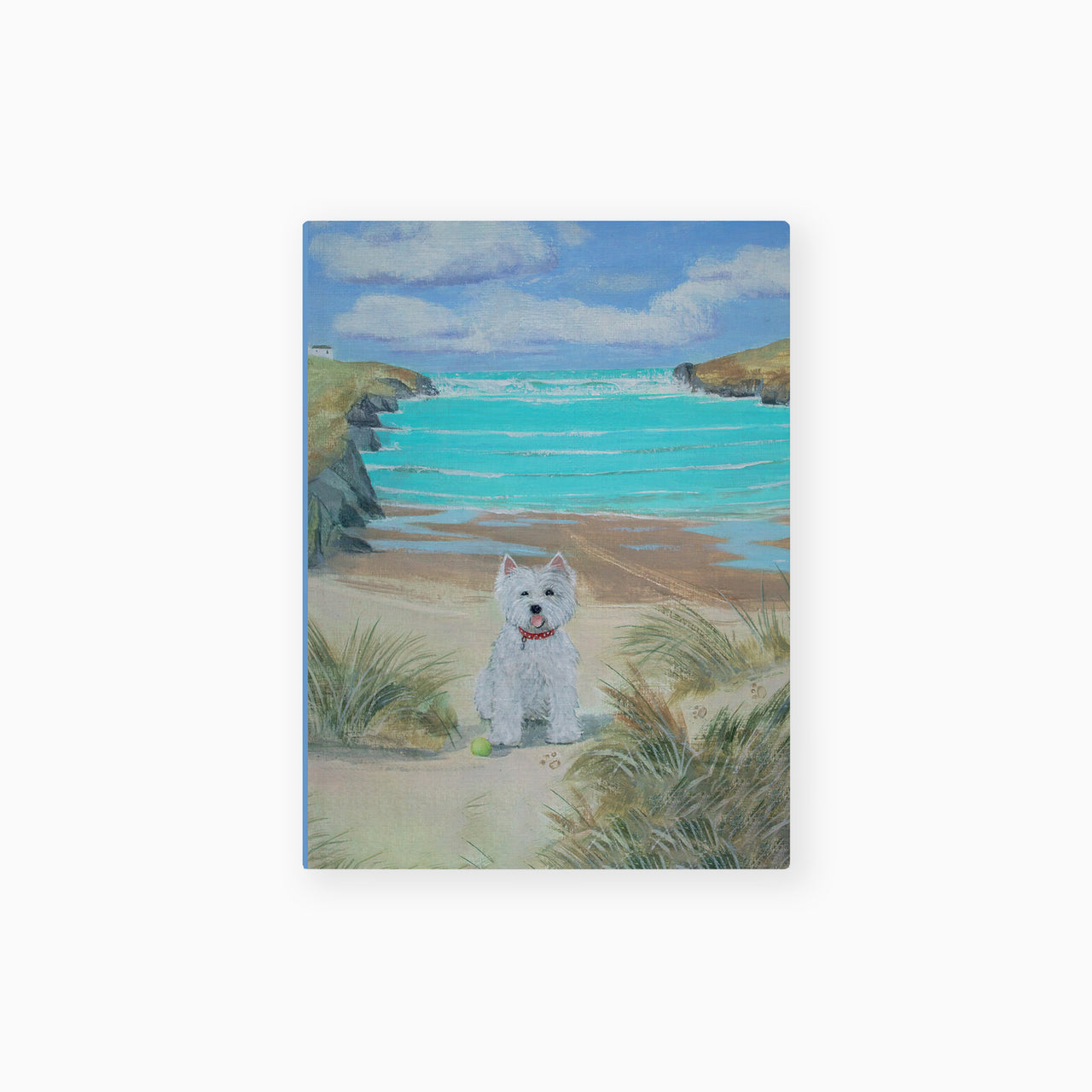 Notebook-HCNB11 - Hannah Cole Woffle The Westie Notebook-Hannah Cole