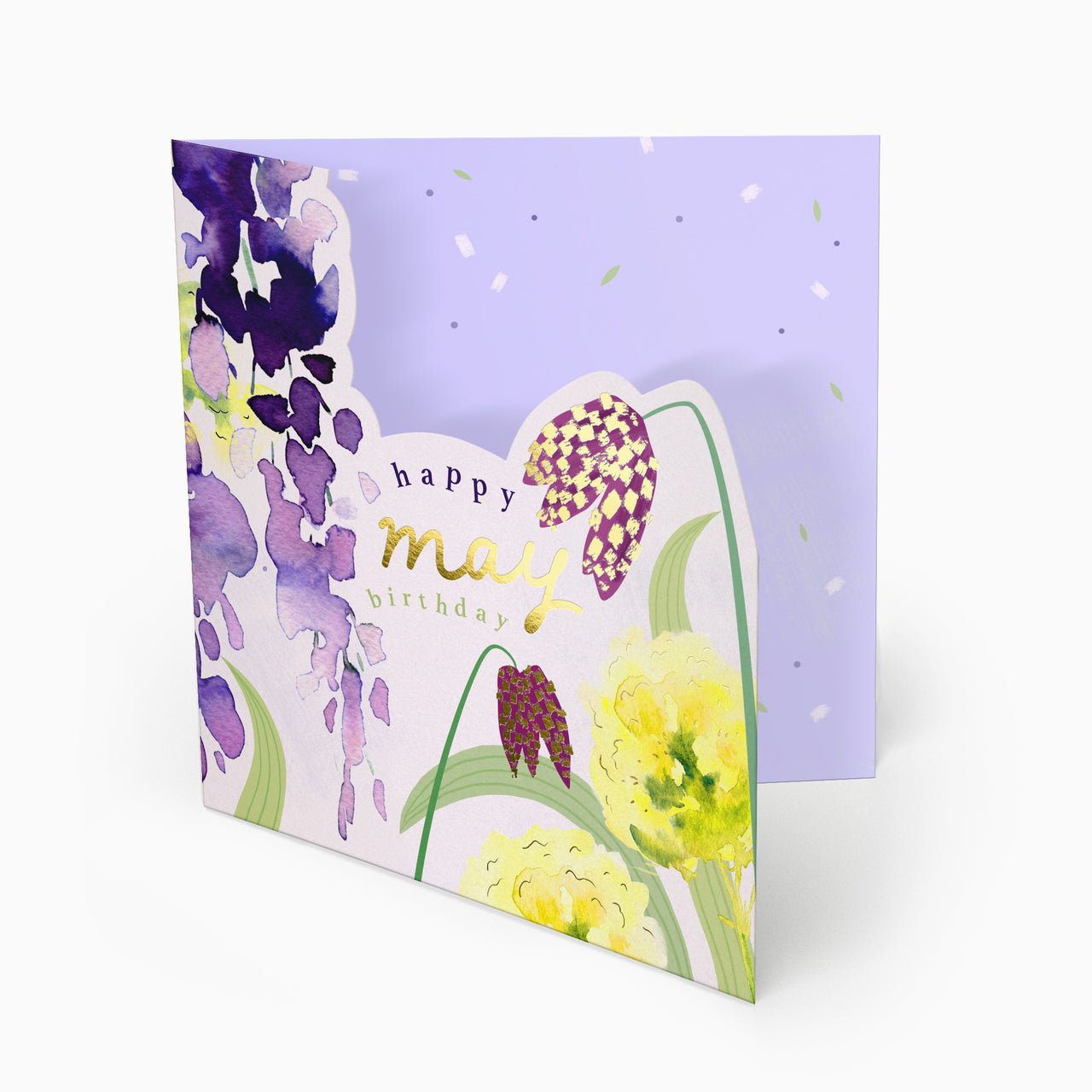 Luxury Card-LN149 - Bright Summer May Birthday Card-Whistlefish