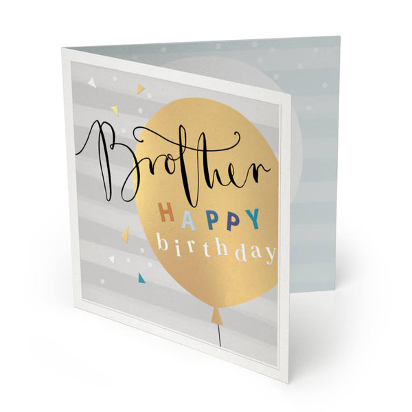 Luxury Card-LX030 - Brother Luxury Birthday Card-Whistlefish