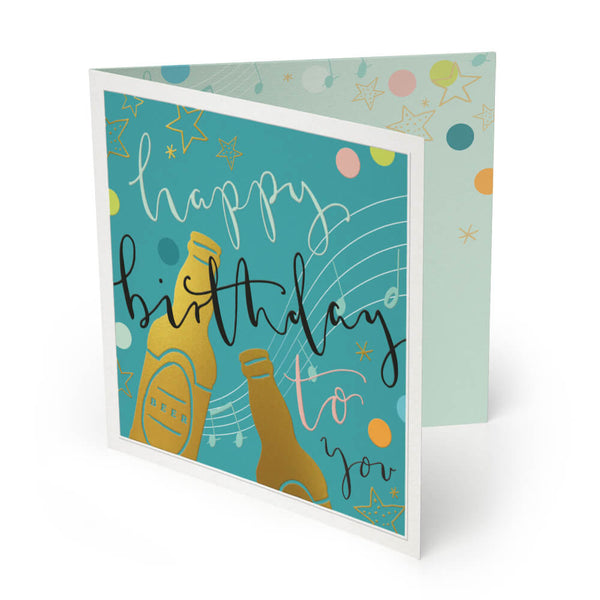 Luxury Card-LX042 - Happy Birthday To You Luxury Birthday Card-Whistlefish