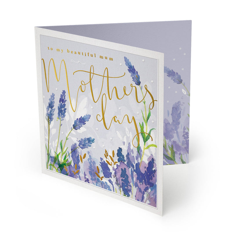 Luxury Card-LX058 - Beautiful Mum Luxury Mother's Day Card-Whistlefish