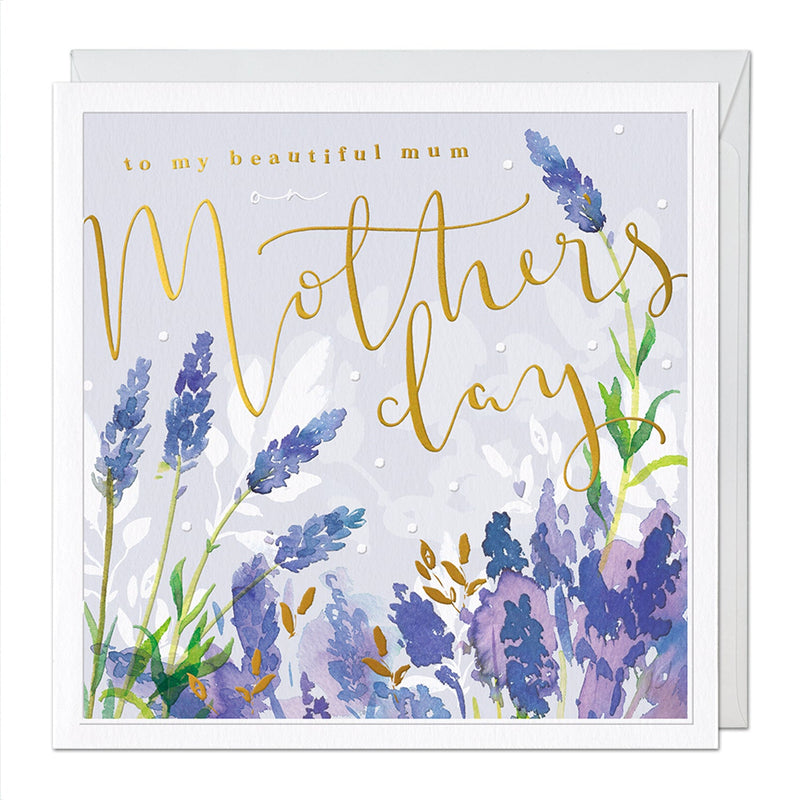 Luxury Card-LX058 - Beautiful Mum Luxury Mother's Day Card-Whistlefish