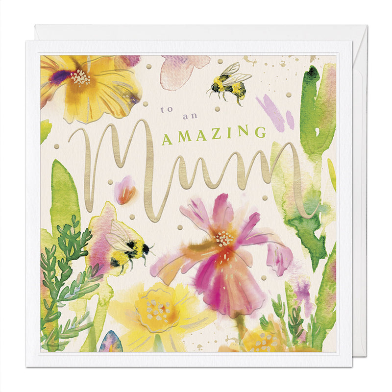 Luxury Card - LX079 - To An Amazing Mum Luxury Card - To An Amazing Mum - Greeting Card - Whistlefish