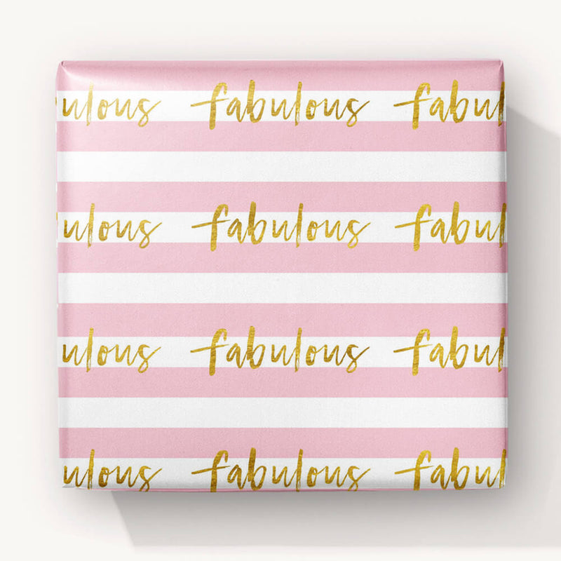 Foiled Wrapping Paper-WW67 - Fabulous Foiled Wrapping Paper-Whistlefish