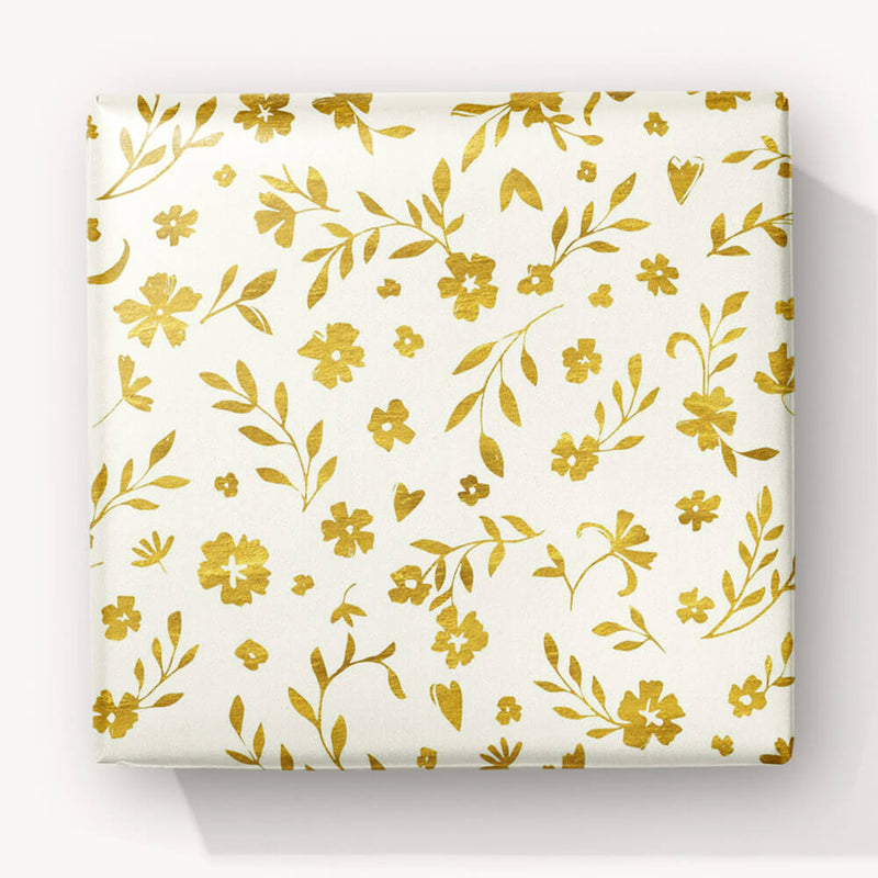 Foiled Wrapping Paper-WW68 - Gold Leaf Foiled Wrapping Paper-Whistlefish