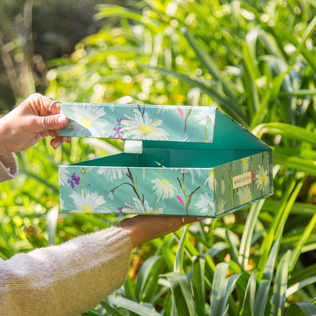 Magnetic Box-DA25MBX - Messy Daisy Magnetic Keepsake Box-Whistlefish