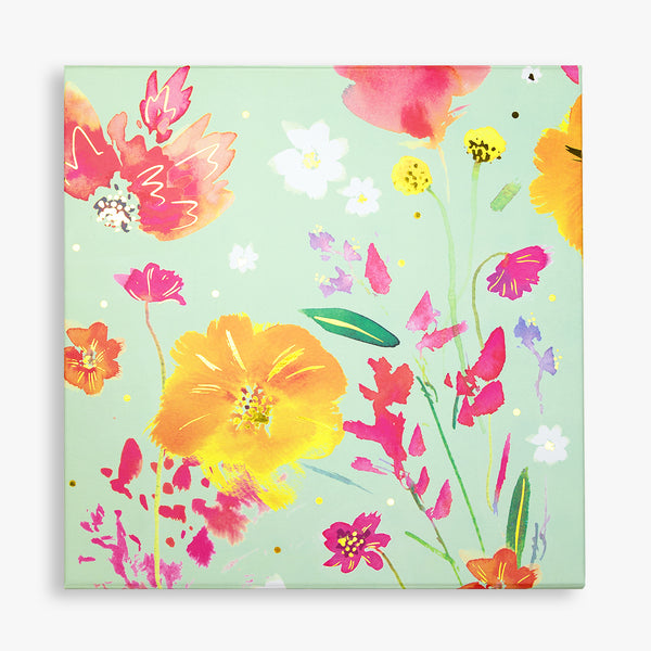 Magnetic Box - MBX01 - Floral Magnetic Keepsake Box - Floral Magnetic Gift Box - Whistlefish