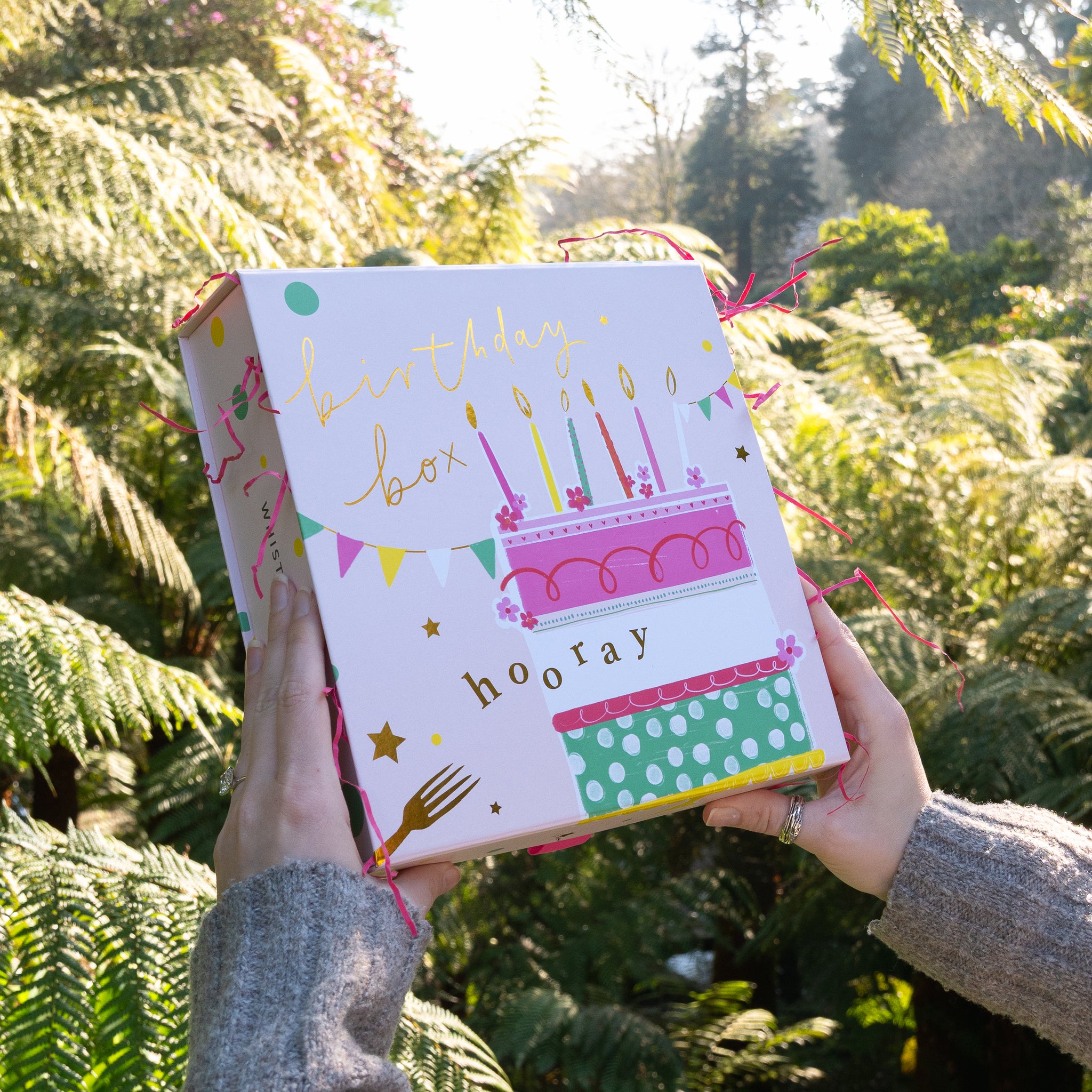 Magnetic Box-MBX2501 - Birthday Magnetic Keepsake Box-Whistlefish