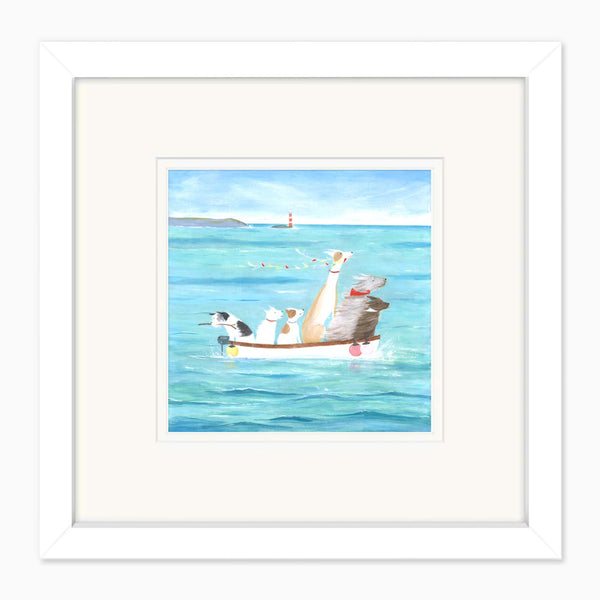 Mini Art-CD04 - Headwind Framed Card-Hannah Cole