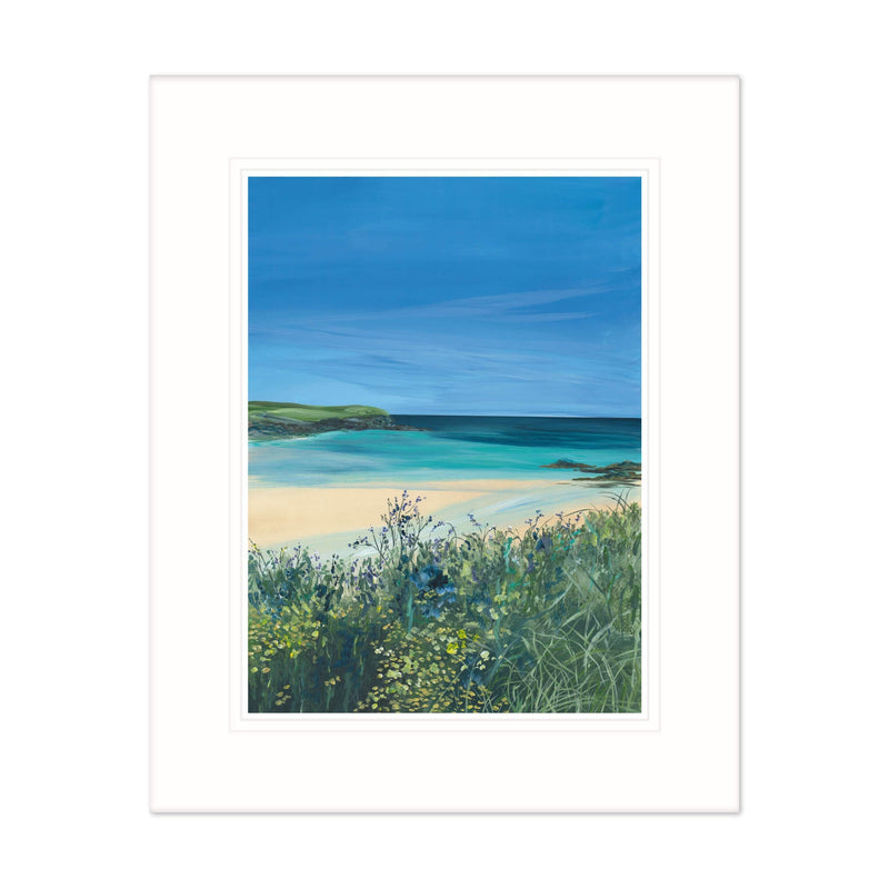 Mount Print - GH25M - Padstow Harbour Cove Mounted Print - Padstow Mounted Print - Whistlefish