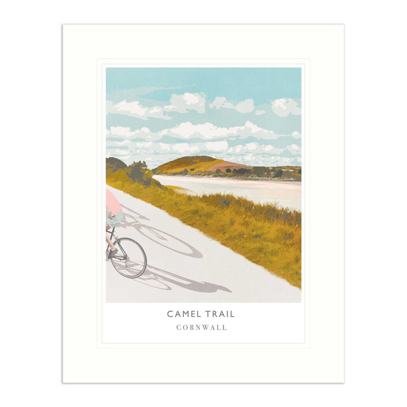 Mounted Print - WF82M - Camel Trail Mounted Print - Camel Trail Mounted Print- Whistlefish