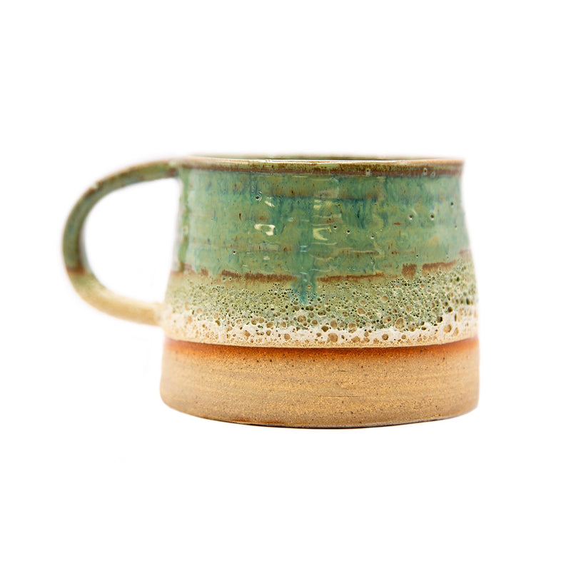 Mug - SACC15 - Whispering Pine Handcrafted Mug - Sage Hand Thrown Mug - Whistlefish