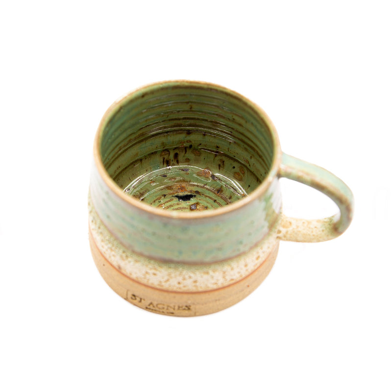 Mug - SACC15 - Whispering Pine Handcrafted Mug - Sage Hand Thrown Mug - Whistlefish