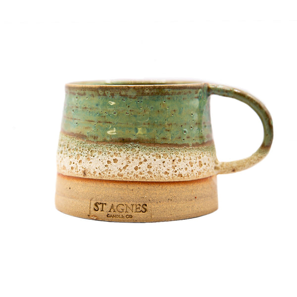 Mug - SACC15 - Whispering Pine Handcrafted Mug - Sage Hand Thrown Mug - Whistlefish
