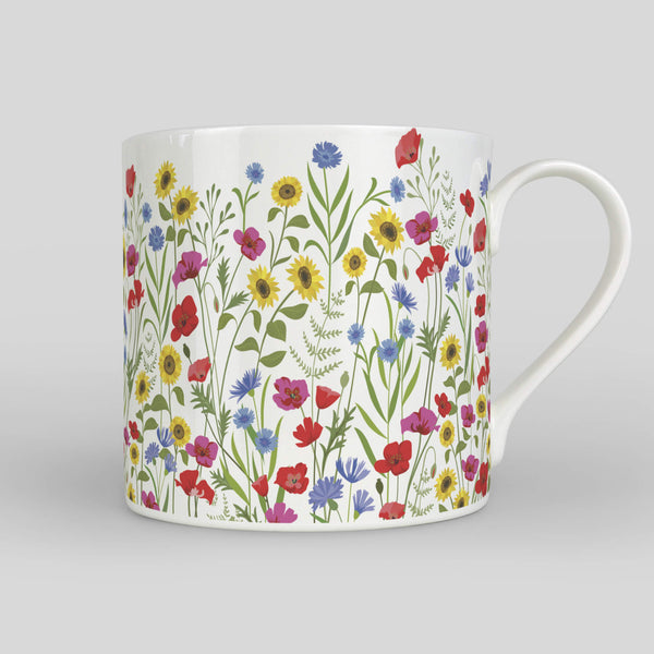 Mug - WDF01MU - Wildflowers Mug - WDF01MU - Wildflowers Mug - Wildflower Collection - Whistlefish