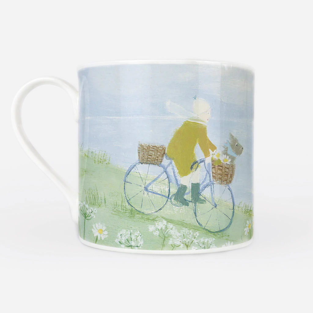 Mug-WM07 - To The Beach China Mug-Hannah Cole