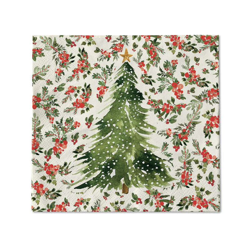 Napkin - NPX32 - Christmas Woodland Paper Napkins 20 Pack - Christmas Woodland Paper Napkins - Whistlefish