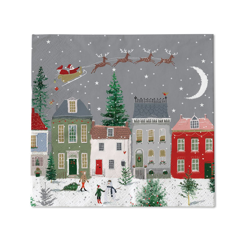 Napkin - NPX37 - Christmas Fairy Tale Paper Napkins 20 Pack - Christmas Fairytale Paper Napkins - Whistlefish