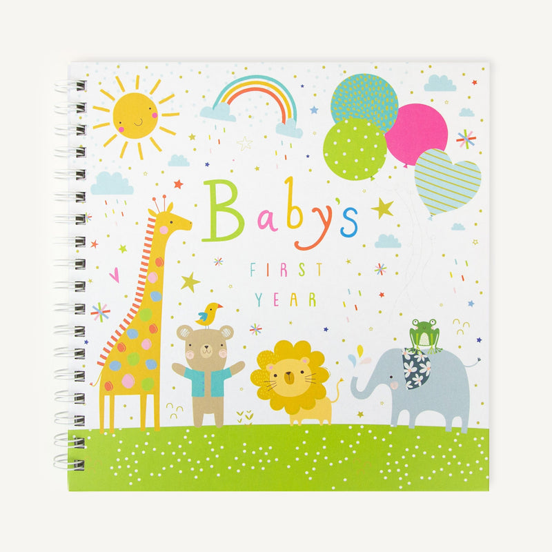Notebook-BAB22BK - Baby's First Year Memory Book-Whistlefish