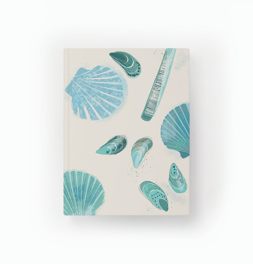 Notebook-WNB32 - Seashells Bound Notebook-Whistlefish