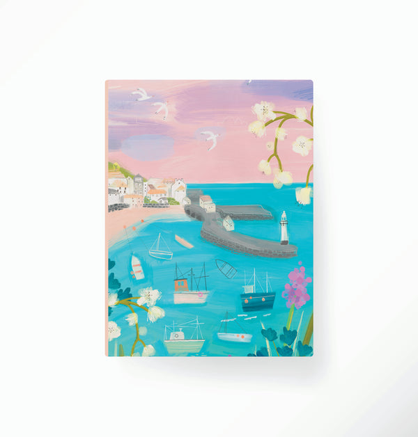Notebook-WNB33 - St Ives Spring Light Bound Notebook-Whistlefish
