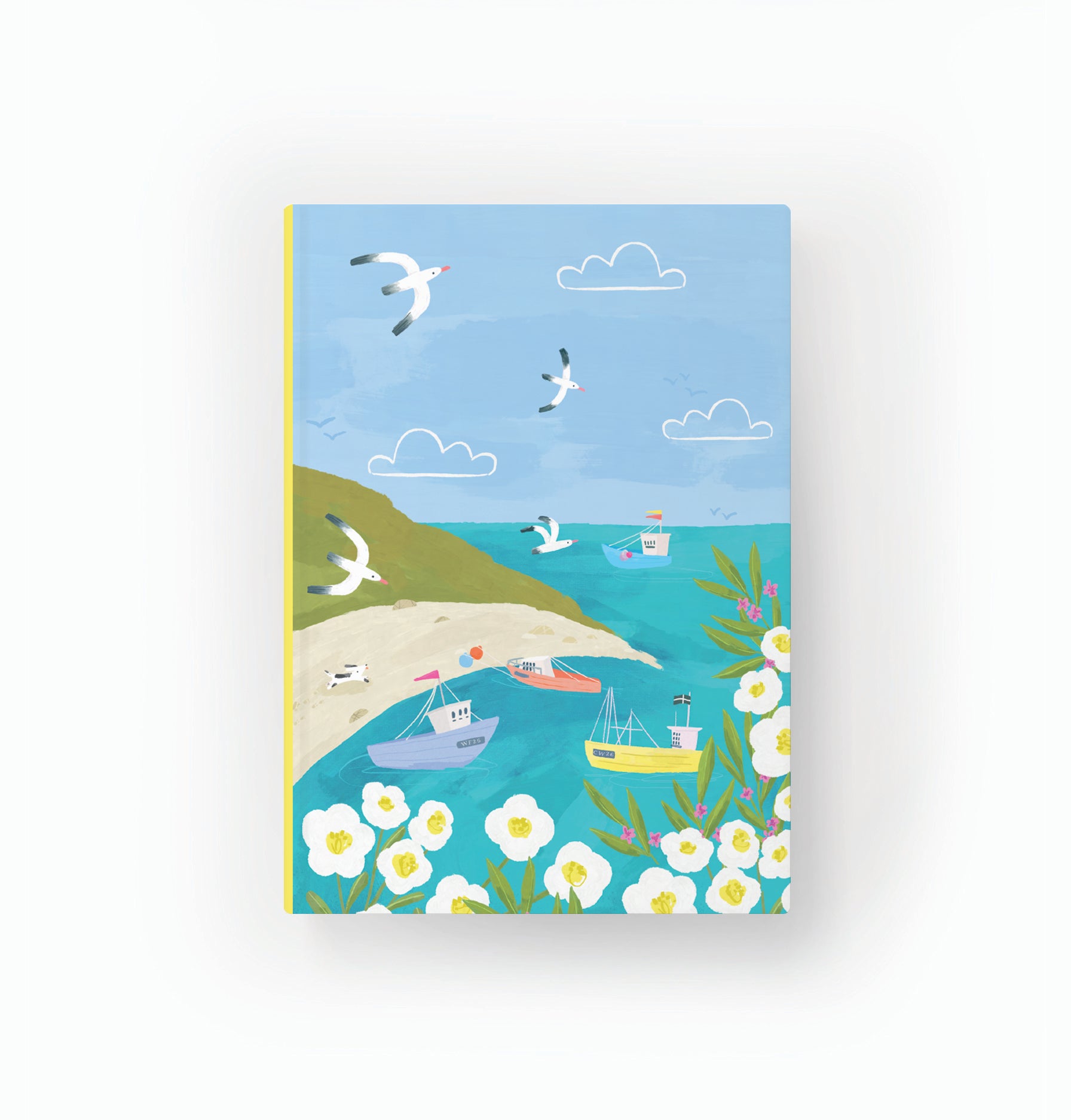 Notebook-WNB42 - Cornish Coastal Boats Notebook-Whistlefish