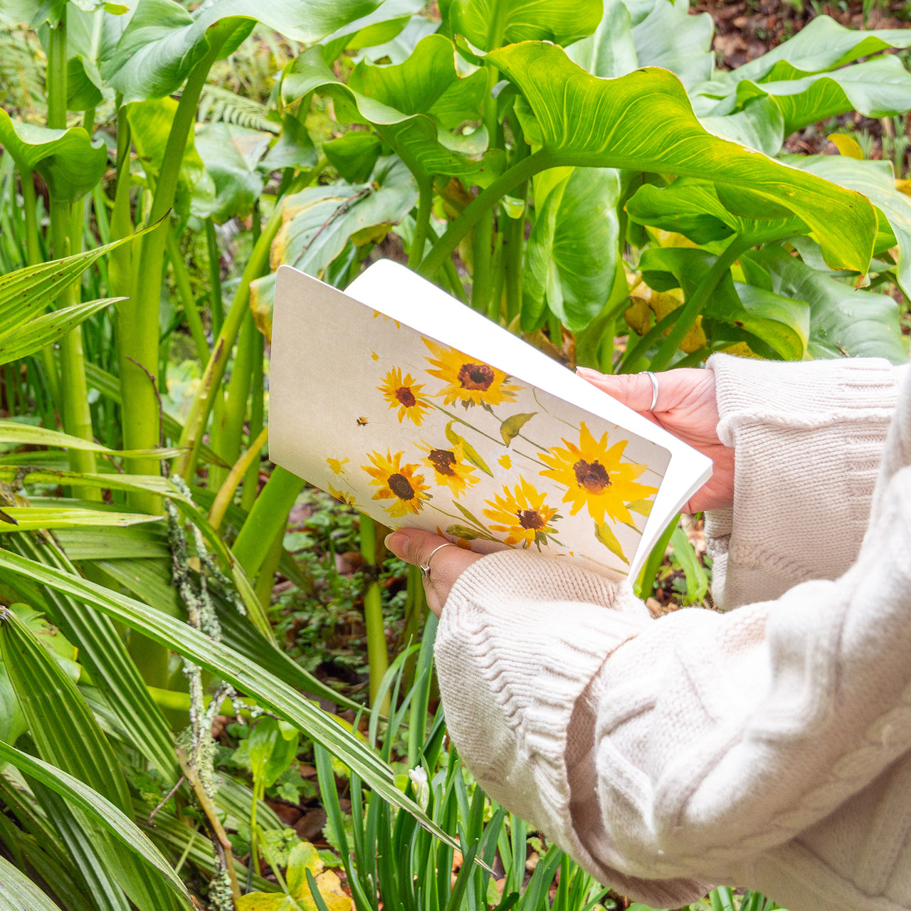 Notebook-WNB60 - Sunflower Bloom Notebook-Whistlefish