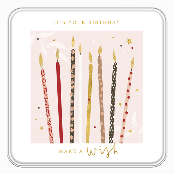 Notelet Tin-MWT59 - Celebrate Notelet Tin-Whistlefish