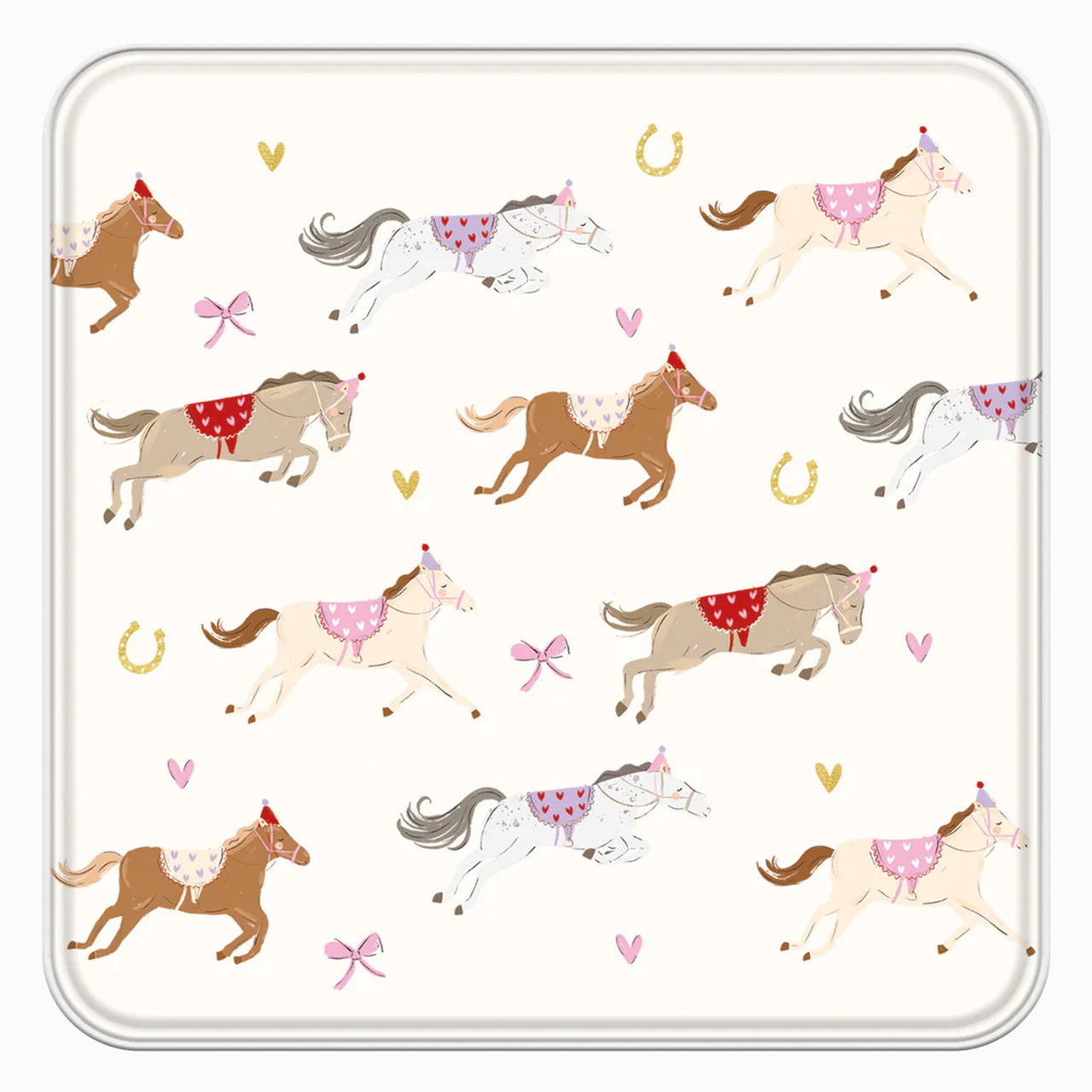 Notelet Tin-MWT65 - Pony Club Notelet Tin-Whistlefish