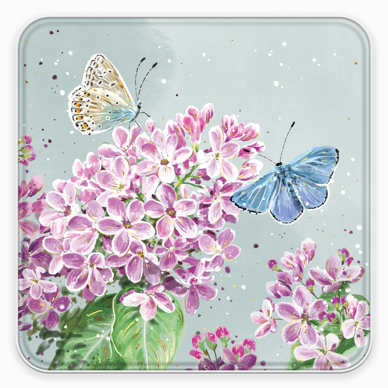 Notelet Tin-MWT78 - Garden Grace Filled Notelet Tin-Whistlefish