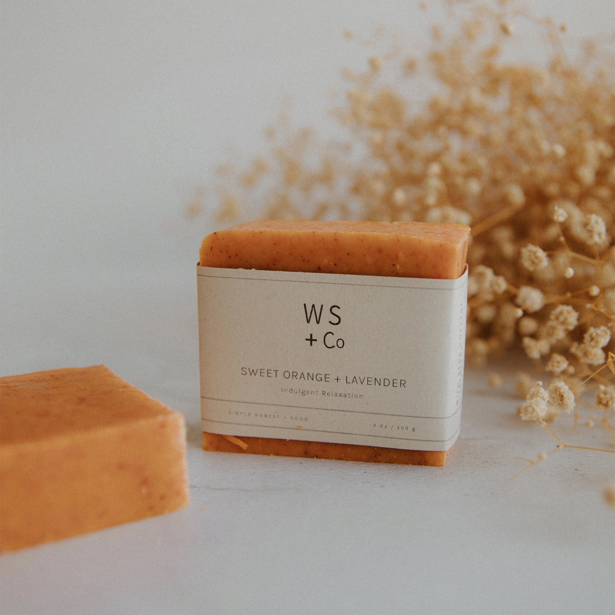 Soap-OLsoap100 - Sweet Orange + Lavender Soap-Wild Sage & Co