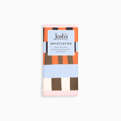 Ladder Stripe Sea Salt & Caramel Chocolate - Whistlefish