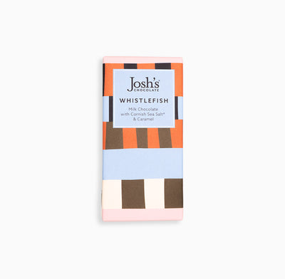 Ladder Stripe Sea Salt & Caramel Chocolate - Whistlefish