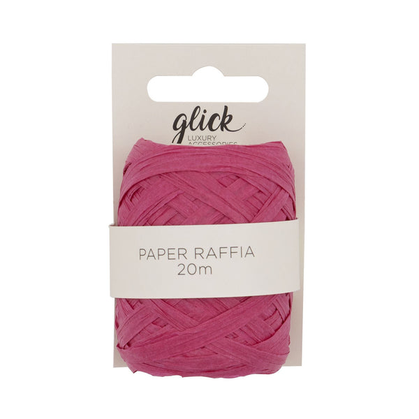 Paper Raffia-PR04 - Paper Raffia Hot Pink-Glick