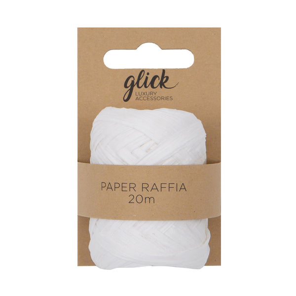 Paper Raffia - PR10 - White Paper Raffia - White Paper Raffia - Whistlefish