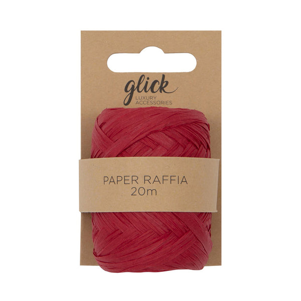 Raffia - PR20 - Red Paper Raffia - Red Paper Raffia - Whistlefish