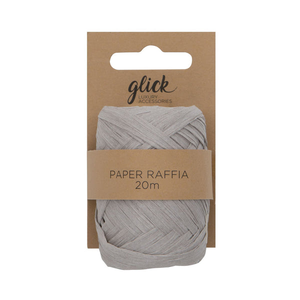 Paper Raffia - PR24 - Grey Paper Raffia - Grey Paper Raffia - Whistlefish