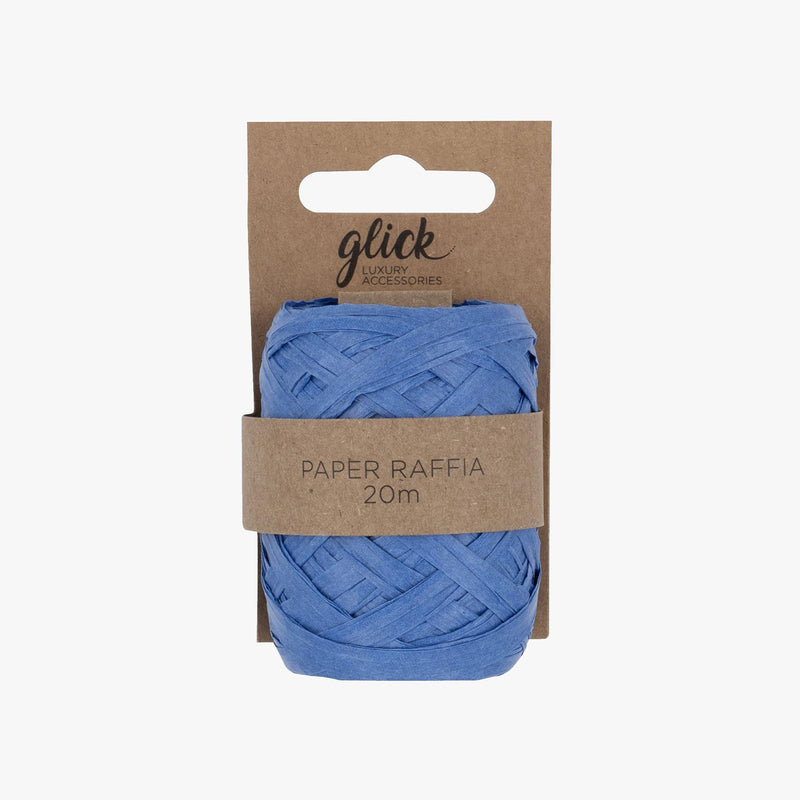 Paper Raffia-PR26 - Blue Paper Raffia-Glick