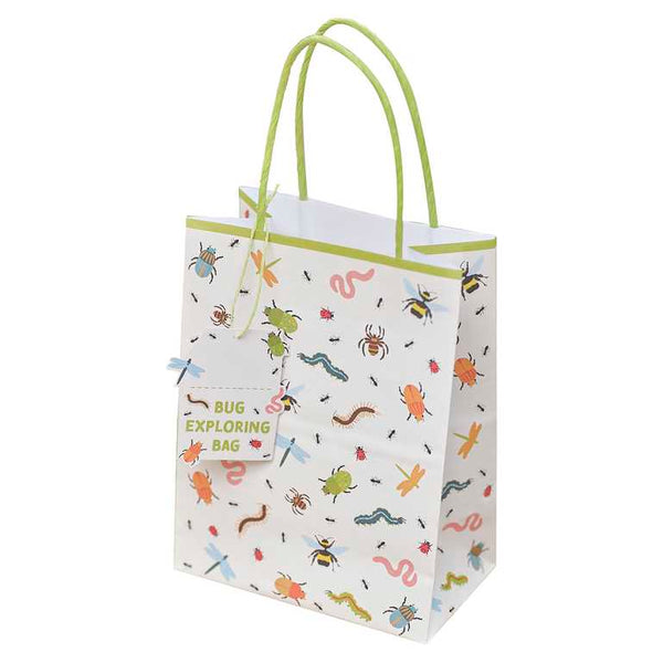 Party Bag - BUG-114 - Bug Hunt Party Bags with Magnifying Glasses - Bug Hunt Party Bags with Magnifying Glasses - Whistlefish