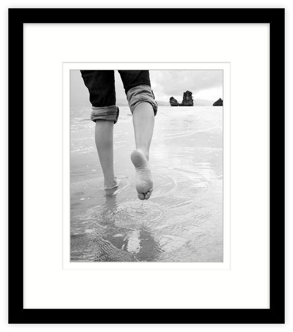 Photo Frame-AF06F - 10 x 8 inch Black Art Print Frame-Whistlefish