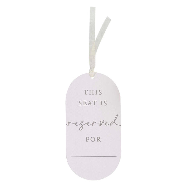Place Cards - ML-107 - Customisable Reserved Wedding Signs - Customisable Reserved Wedding Signs - Whistlefish