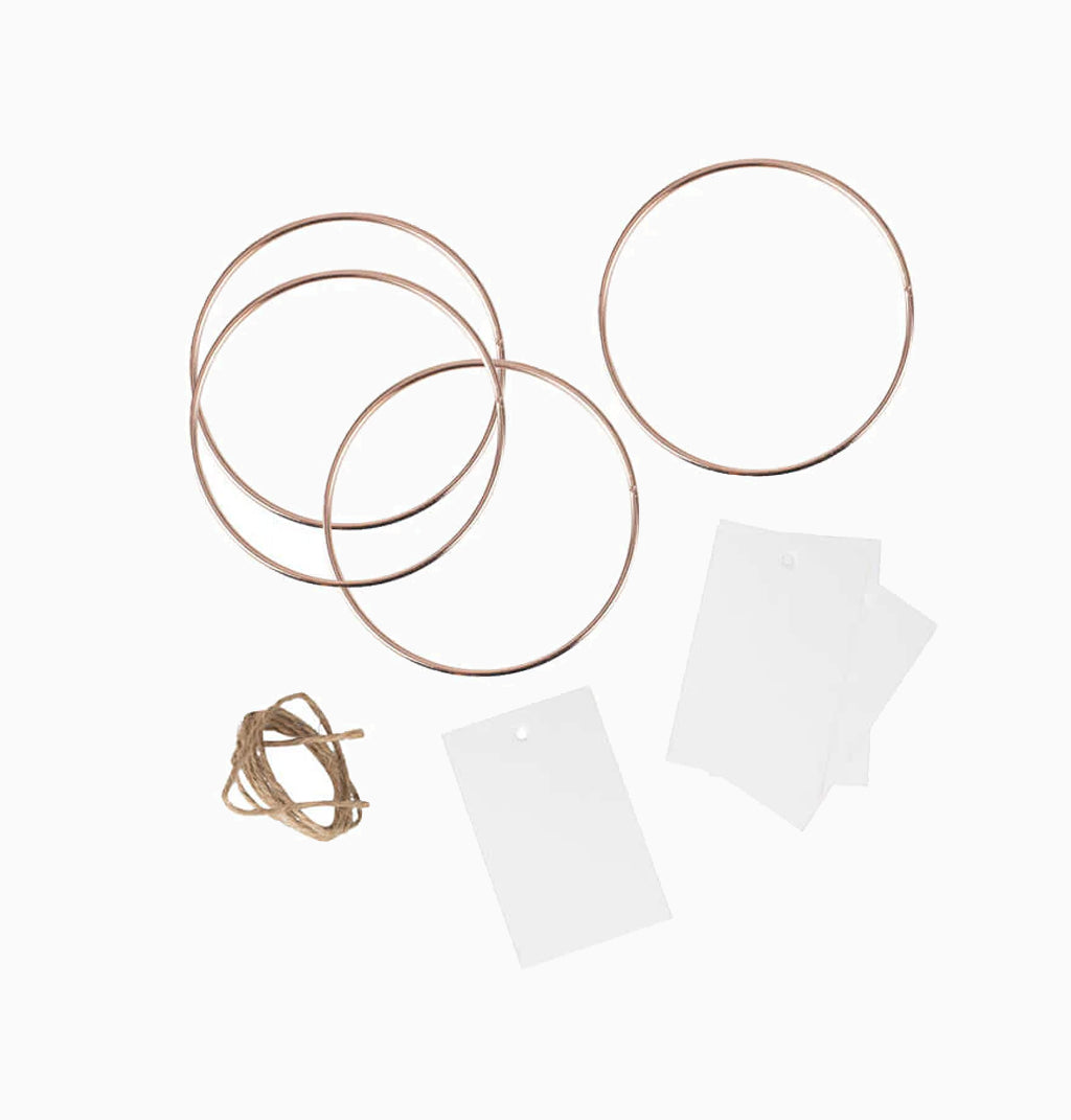 Place Cards-PAM-516 - Rose Gold Contemporary Place Cards-Ginger Ray