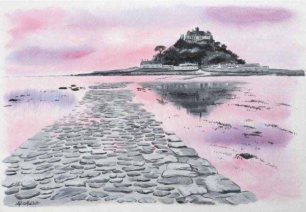 Print-AK01P - St.Michaels Mount Med Print-Whistlefish