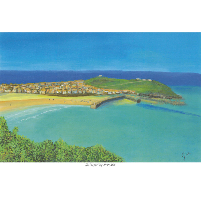 Print-GH09P - The Perfect Day at St Ives-Whistlefish