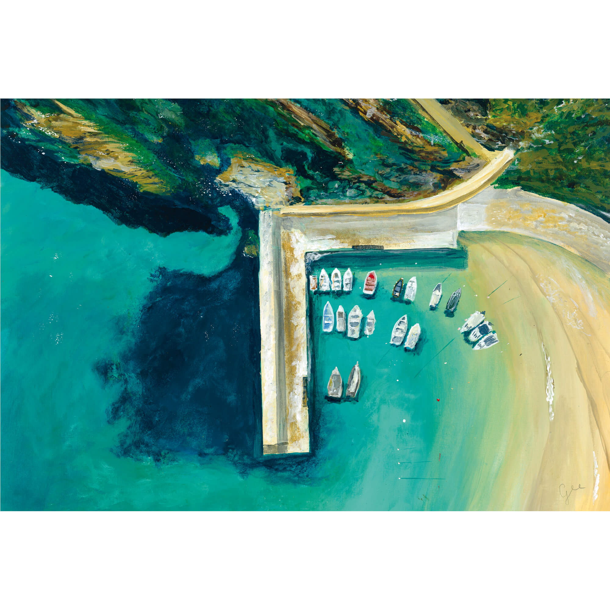 GH15P - Safe Harbour Art Print